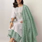 Janasya Light Cotton Yoke Embroidery Straight Kurta Set | Swadesiicart
