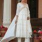 Janasya Light Cotton Embroidered A-Line Kurta Set | Swadesiicart
