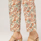 Janasya Light Cotton Floral A-Line Kurta Set | Swadesiicart