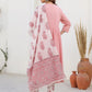 Janasya Light Cotton Embellished A-Line Kurta Set | Swadesiicart