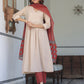 Janasya Light Cotton Solid A-Line Kurta Set | Swadesiicart