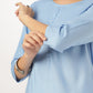 Janasya Light Rayon Solid Straight Kurta Set | Swadesiicart