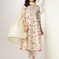 Janasya Light Cotton Floral Anarkali Kurta Set | Swadesiicart
