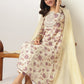 Janasya Light Cotton Floral Anarkali Kurta Set | Swadesiicart