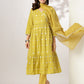 Janasya Bright Cotton Embroidered Angrakha Kurta Set | Swadesiicart