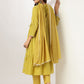 Janasya Bright Cotton Embroidered Angrakha Kurta Set | Swadesiicart
