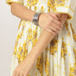 Janasya Light Cotton Floral A-Line Kurta Set | Swadesiicart