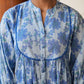 Janasya Light Cotton Floral A-Line Top | Swadesiicart