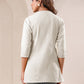 Janasya Light Cotton Solid Straight Top | Swadesiicart
