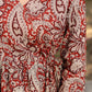 Janasya Dark Cotton Paisley A-Line Tunic | Swadesiicart