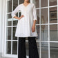 Janasya Light Cotton Schiffli A-Line Tunic | Swadesiicart