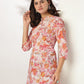 Janasya Light Cotton Floral Straight Tunic | Swadesiicart