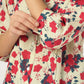Janasya Light Cotton Floral A-Line Tunic | Swadesiicart