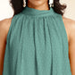 Janasya Sage Dobby Chiffon Self Design Co-Ords - Swadesiicart
