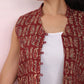 Janasya Straight Cambric Beige Jacket | Swadesiicart