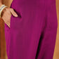 Janasya Purple Premium Chinnon Embroidered Kurta,Bottom & Dupatta | Swadesiicart