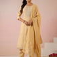 Janasya Light Chanderi Embroidered Straight Kurta Set | Swadesiicart