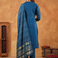 Janasya Dark Chanderi Embroidered Straight Kurta Set | Swadesiicart