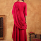 Janasya Pink Rayon Embroidered Kurta,Bottom & Dupatta | Swadesiicart