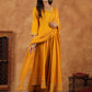 Janasya Bright Rayon Embroidered Anarkali Kurta Set | Swadesiicart