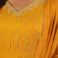 Janasya Bright Rayon Embroidered Anarkali Kurta Set | Swadesiicart