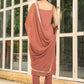 Janasya Dark Rayon Foil Print Straight Kurta Set | Swadesiicart