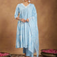 Janasya Light Rayon Ethnic Motifs A-Line Kurta Set | Swadesiicart