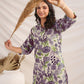 Janasya Light Cotton Floral Shirt Top & Bottom Set | Swadesiicart