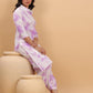 Janasya Bright Cotton Tie & dye Straight Kurta Set | Swadesiicart