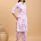 Janasya Bright Cotton Tie & dye Straight Kurta Set | Swadesiicart