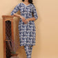 Janasya Light Cotton Floral Straight Kurta Set | Swadesiicart