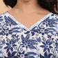 Janasya Light Cotton Floral Straight Kurta Set | Swadesiicart