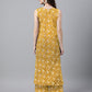 Janasya Bright Cotton Floral Straight Kurta Set | Swadesiicart