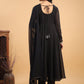 Janasya Dark Georgette Solid Anarkali Kurta Set | Swadesiicart