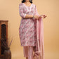 Janasya Light Cotton Floral Straight Kurta Set | Swadesiicart
