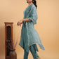 Janasya Light Chanderi Solid Straight Kurta Set | Swadesiicart