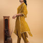 Janasya Light Chanderi Solid Straight Kurta Set | Swadesiicart