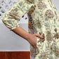 Janasya Light Cotton Floral A-Line Tunic | Swadesiicart
