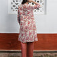 Janasya Light Cotton Floral A-Line Tunic | Swadesiicart