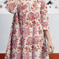 Janasya Light Cotton Floral A-Line Tunic | Swadesiicart