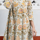 Janasya Light Cotton Floral A-Line Tunic | Swadesiicart