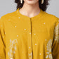 Janasya Bright Cotton Floral Flared Tunic | Swadesiicart
