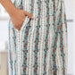 Janasya Light Cotton Floral A-Line Top & Bottom Set | Swadesiicart