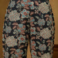 Janasya Dark Cotton Floral Straight Top & Bottom Set | Swadesiicart