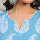 Janasya Light Cotton Ethnic Motifs Straight Kurta Set | Swadesiicart