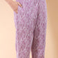 Janasya Light Cotton Floral Straight Kurta Set | Swadesiicart