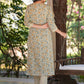 Janasya Light Cotton Floral Straight Kurta Set | Swadesiicart