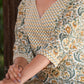 Janasya Light Cotton Floral Straight Kurta Set | Swadesiicart