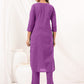 Janasya Light Cotton Solid Straight Kurta Set | Swadesiicart