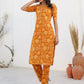 Janasya Bright Cotton Floral Straight Kurta Set | Swadesiicart